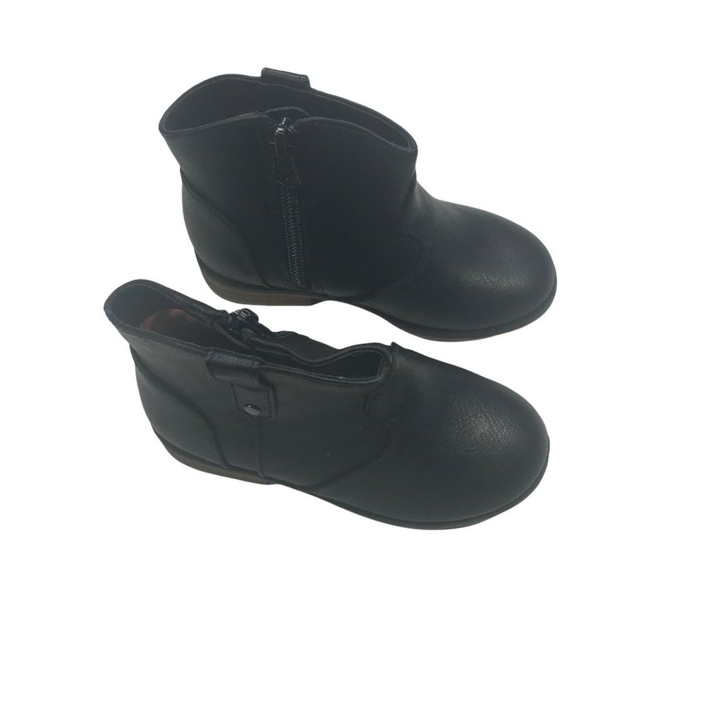 Cat And Jack Boy's Size 8 Black Tiffy Boots New Without Tags